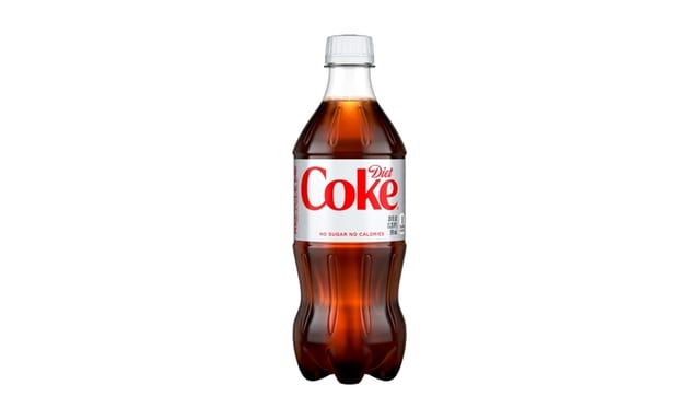 20oz Diet Coke.