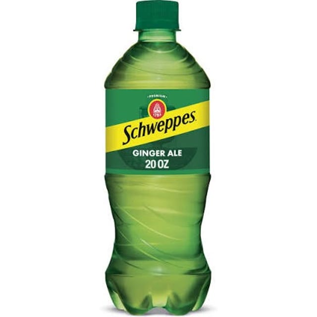 20 oz Ginger Ale.
