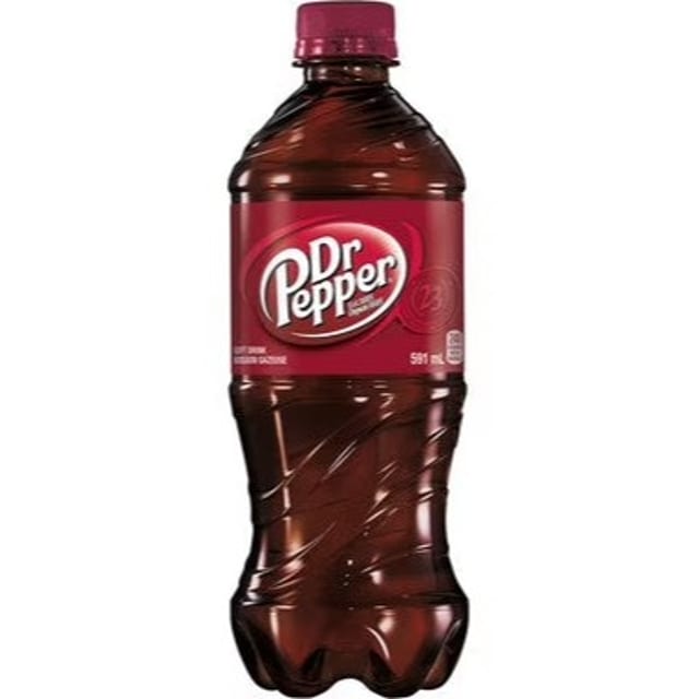 20 oz Dr. Pepper.